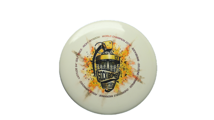 Latitude 64 Ricky Wysocki Sockibomb DyeMax Gold Compass Midrange