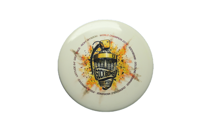 Latitude 64 Ricky Wysocki Sockibomb DyeMax Gold Compass Midrange Front View