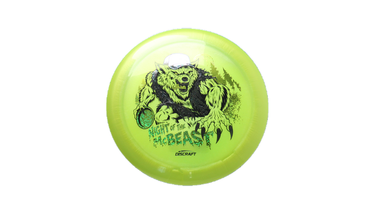 Discraft Brian Allen Night of the McBeast Big Z Colorshift Ares Distance Driver Front View