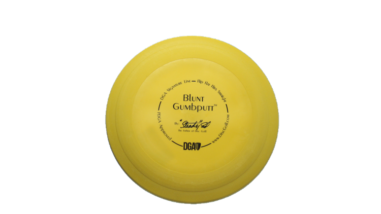 DGA Signature Line Blunt Gumbputt Putter Front View