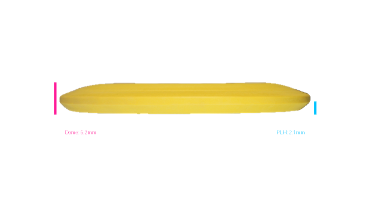DGA Signature Line Blunt Gumbputt Putter Profile View