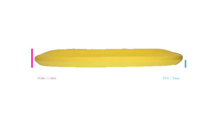 DGA Signature Line Blunt Gumbputt Putter Profile View