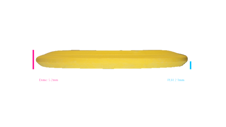 DGA Signature Line Blunt Gumbputt Putter Profile View