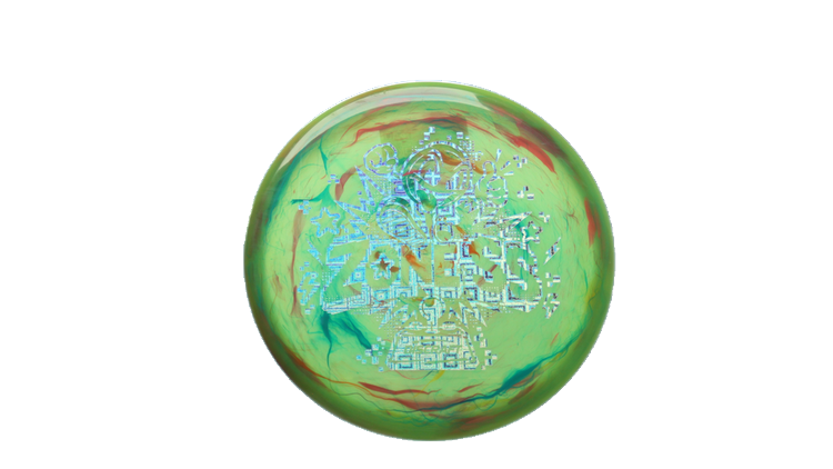 Discraft Jawbreaker Lite Zone SS Putter Front View