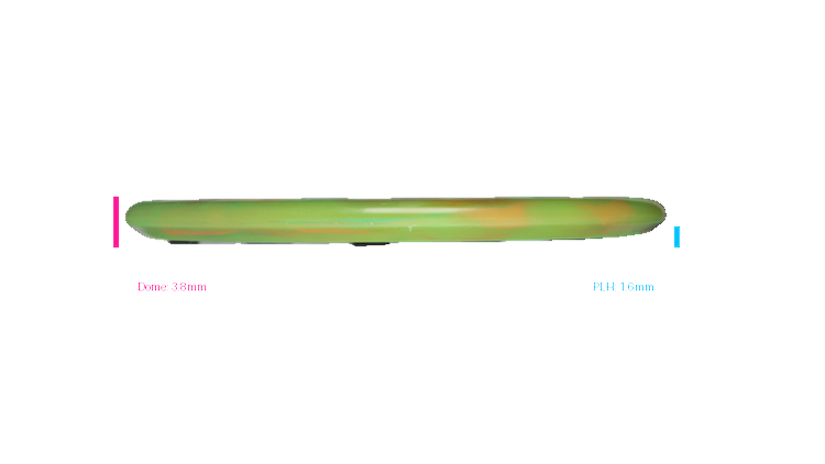 Discraft Jawbreaker Lite Zone SS Putter Profile View