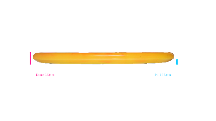 Discraft Jawbreaker Lite Zone SS Putter Profile View