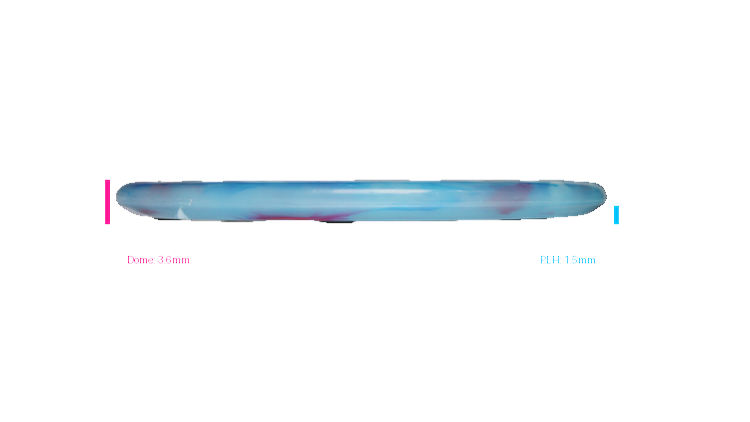 Discraft Jawbreaker Lite Zone SS Putter Profile View
