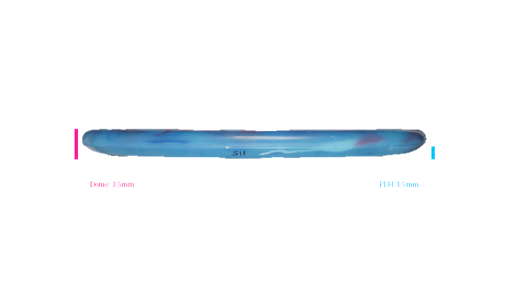 Discraft Jawbreaker Lite Zone SS Putter Profile View