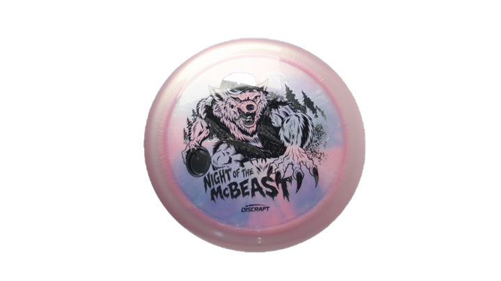 Discraft Brian Allen Night of the McBeast Big Z Colorshift Ares Distance Driver Front View