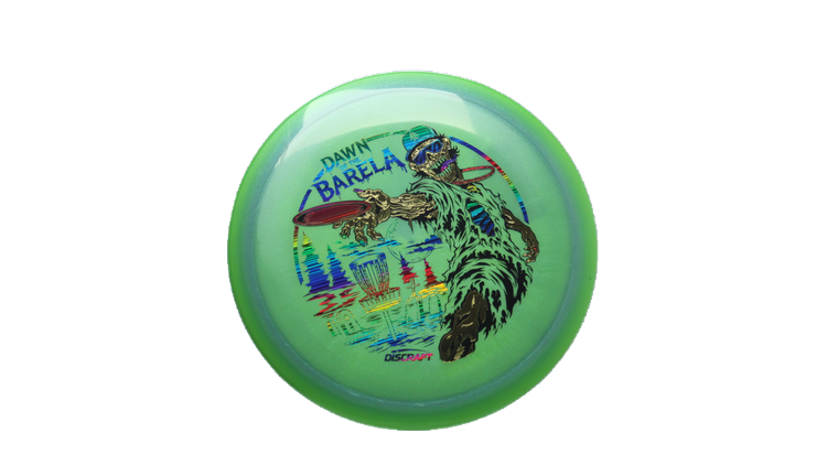 Discraft Brian Allen Dawn of the Barela Big Z Colorshift Cigarra Fairway Driver Front View