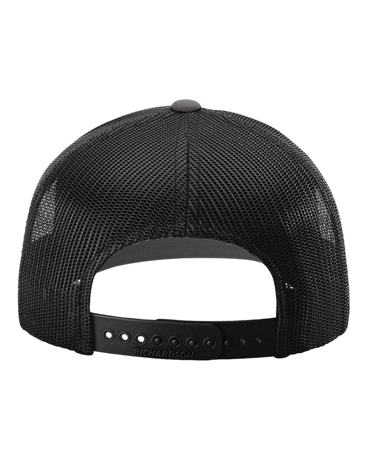 Hazy Shade Trucker Hat- Charcoal/ Black MD-LG (7 - 7 3/4)
