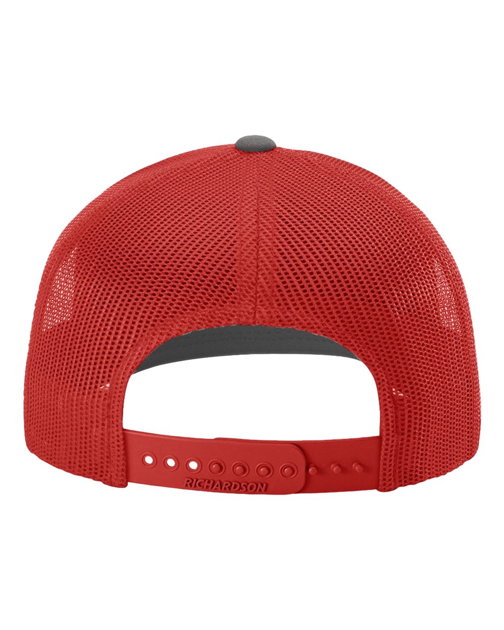 Hazy Shade Trucker Hat- Charcoal/ Red MD-LG (7 - 7 3/4)