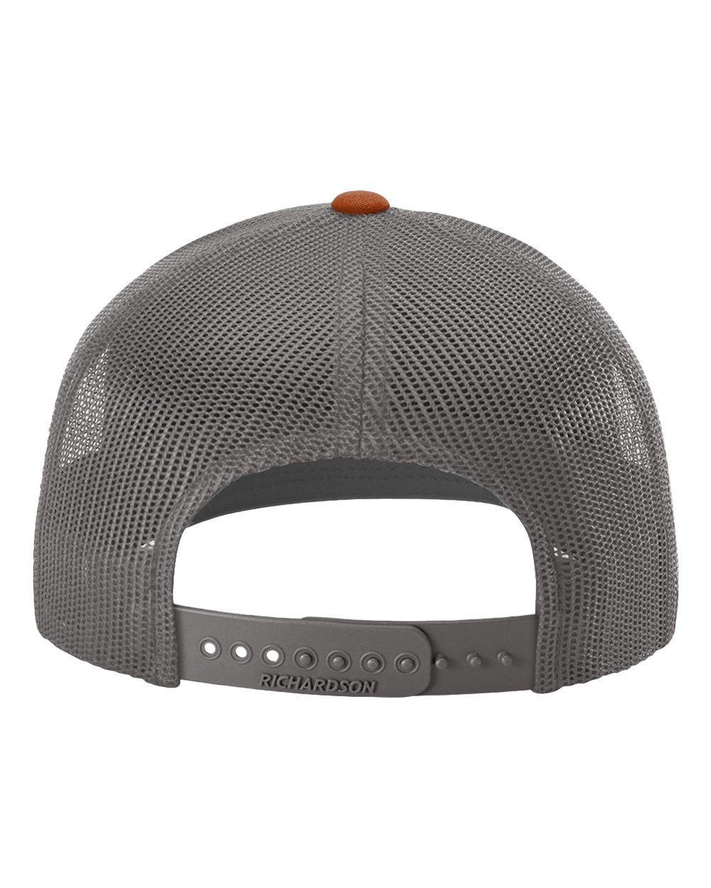Hazy Shade Trucker Hat- Heather Grey/ Charcoal/ Dark Orange MD-LG (7 - 7 3/4)