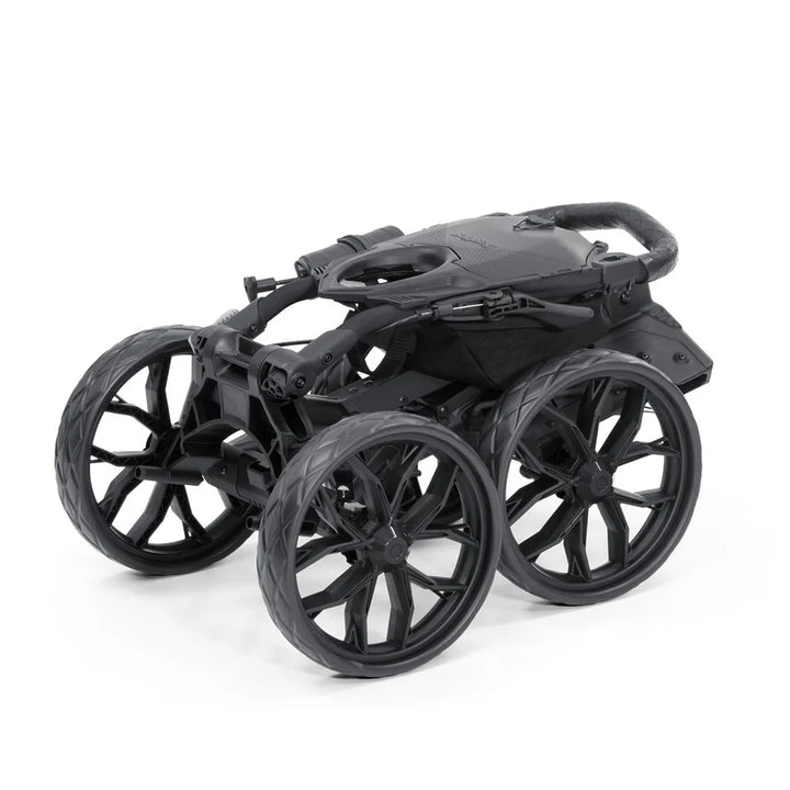 Bag Boy Quad Pro Disc Golf Cart- Black/Slate