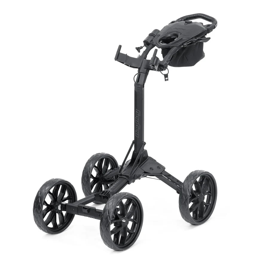 Bag Boy Quad Pro Disc Golf Cart- Black/Slate