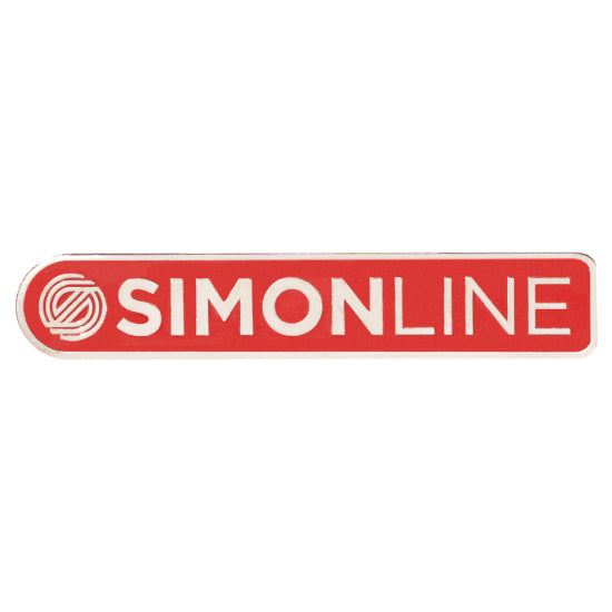 Simon Line Enamel Pins