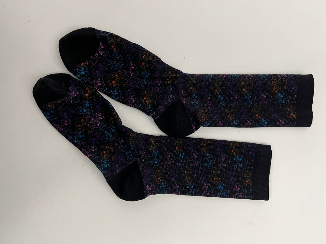 Hazy Shade Crew Sock