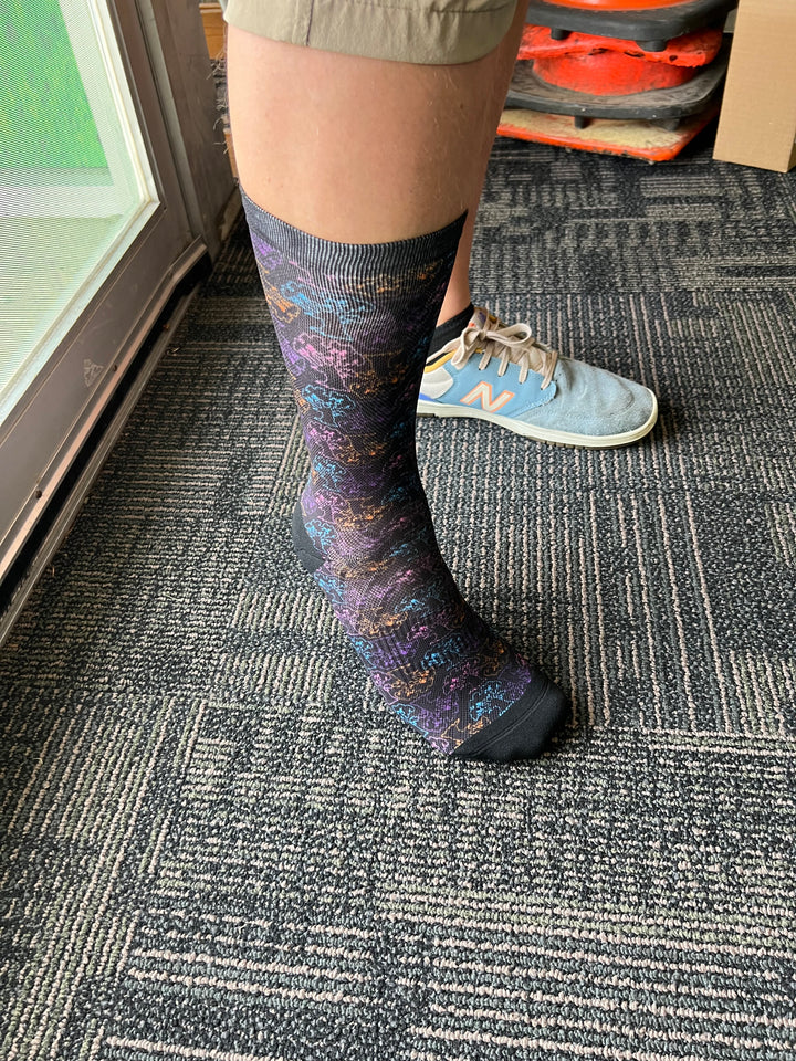 Hazy Shade Crew Sock
