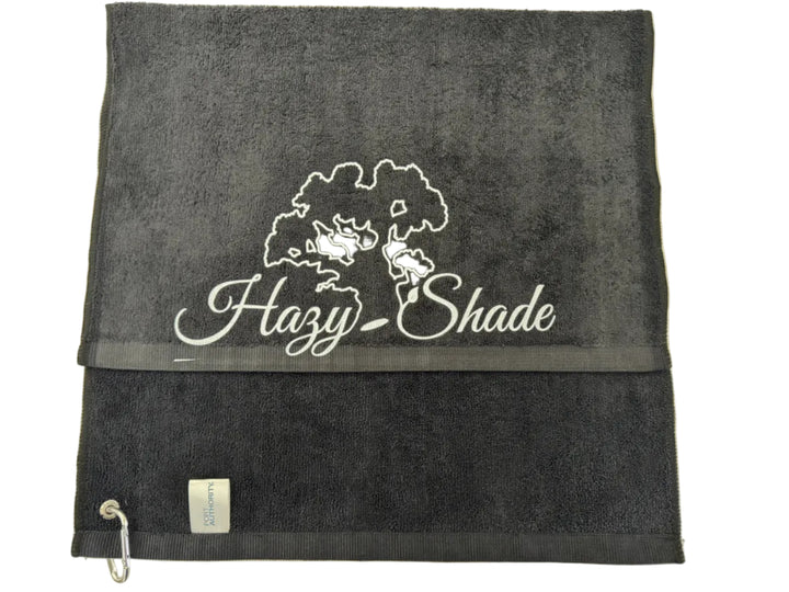 Hazy Shade Black Microfiber Towel