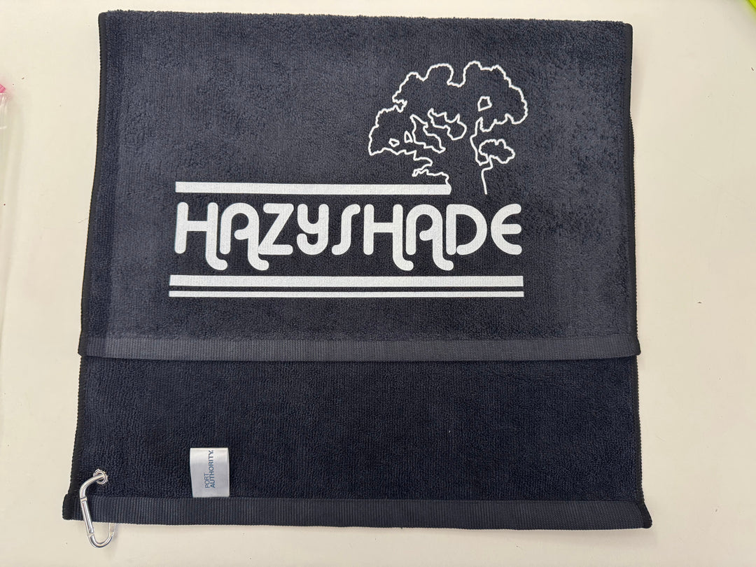 Hazy Shade Black Microfiber Towel