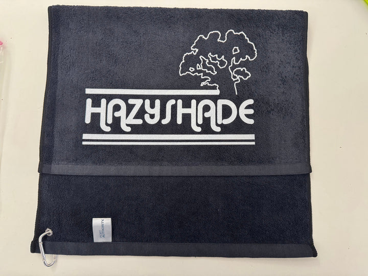 Hazy Shade Black Microfiber Towel