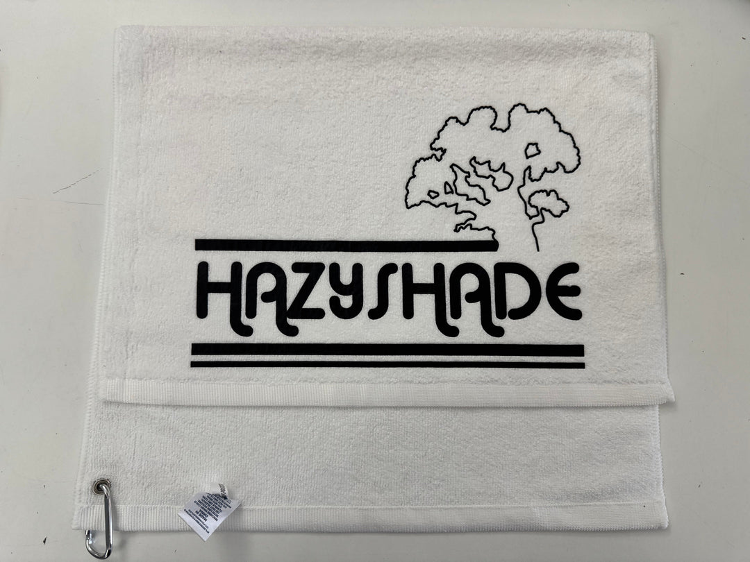 Hazy Shade White Microfiber Towel
