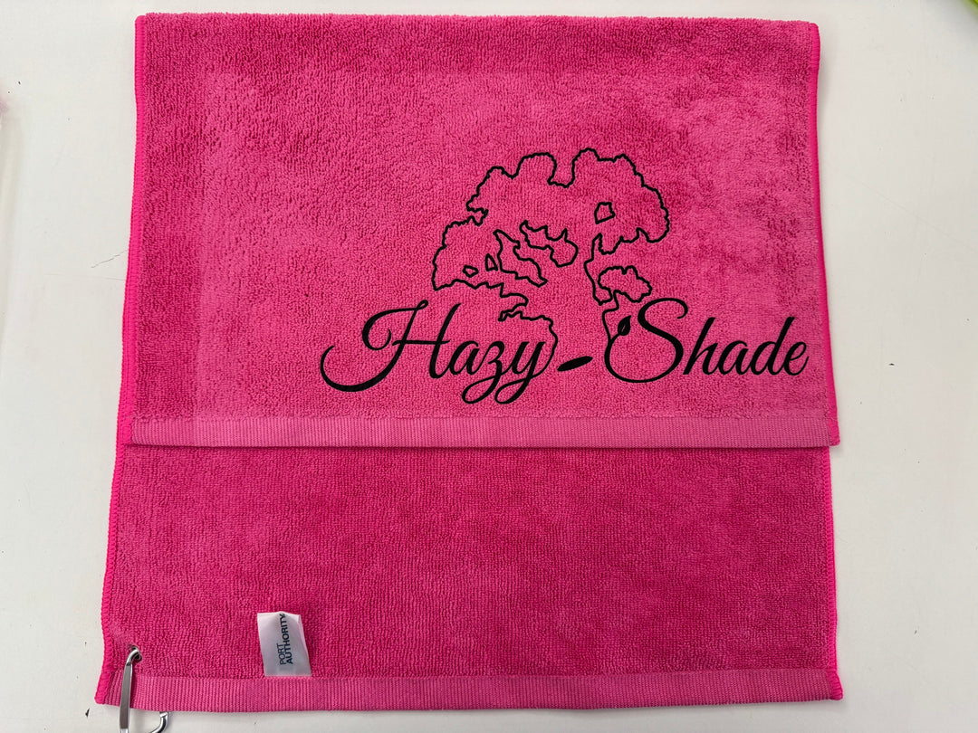 Hazy Shade Pop Raspberry Microfiber Towel