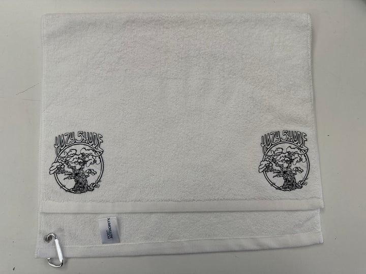 Hazy Shade White Microfiber Towel