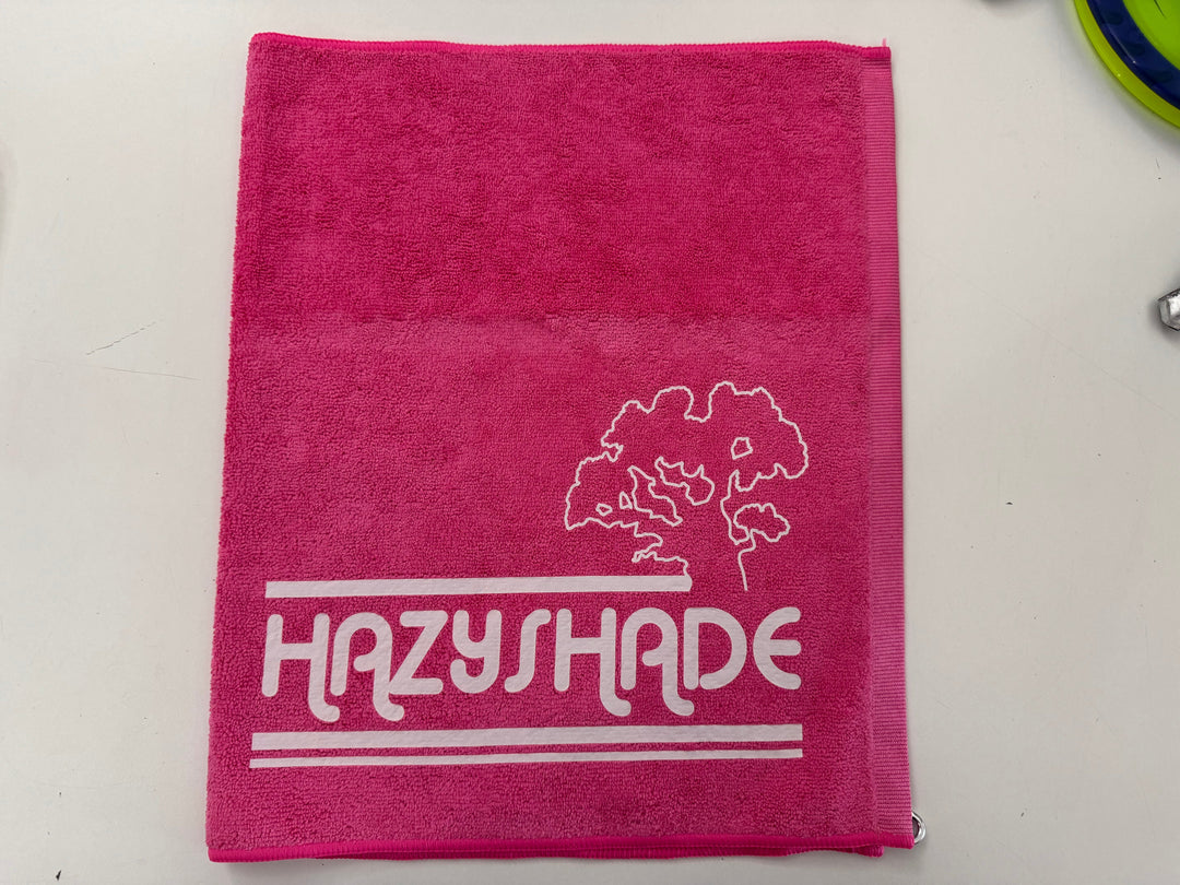 Hazy Shade Pop Raspberry Microfiber Towel