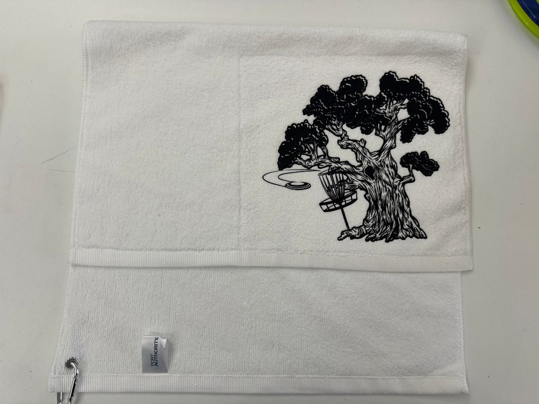 Hazy Shade White Microfiber Towel