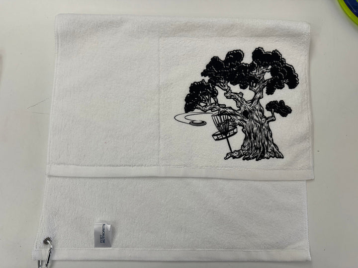 Hazy Shade White Microfiber Towel