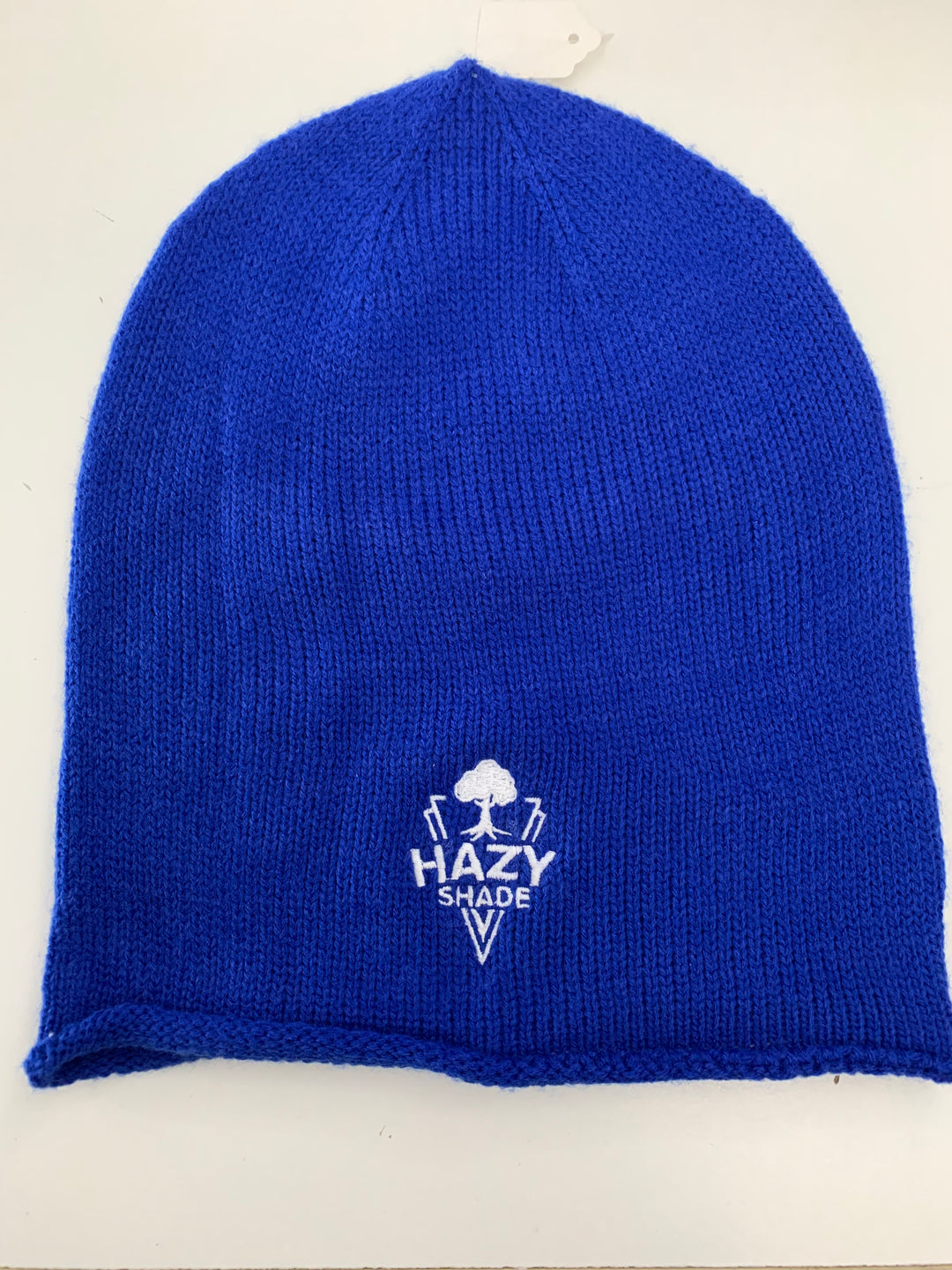 Hazy Shade Beanie Oversized Royal Blue