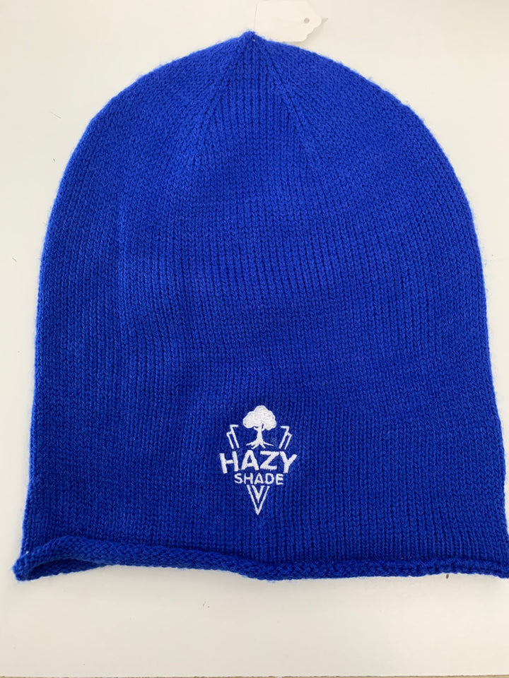 Hazy Shade Beanie Oversized Royal Blue