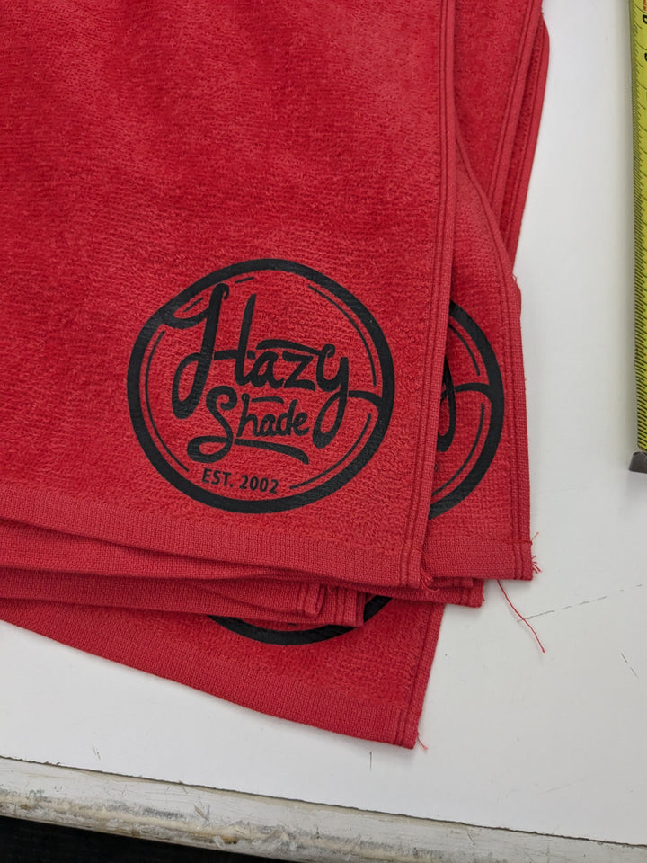 Hazy Shade Hemmed Disc Golf Towel