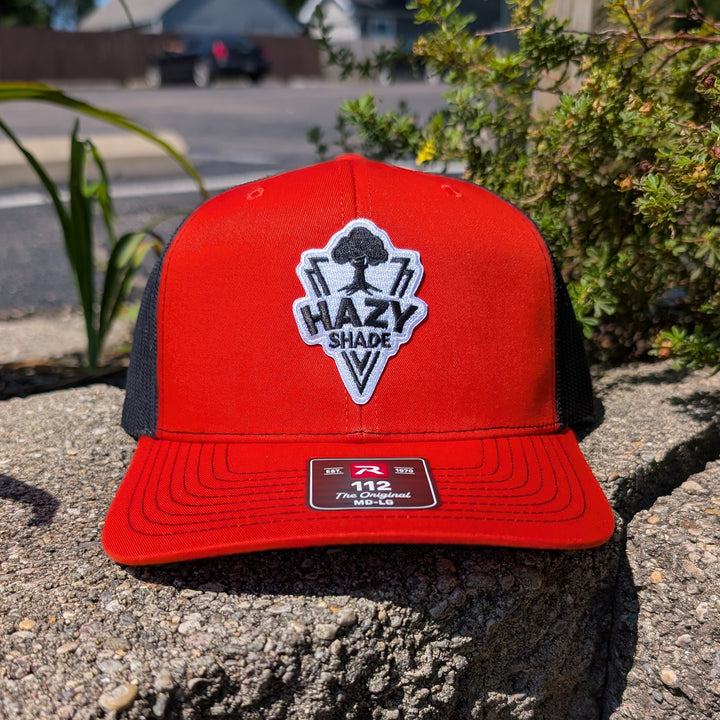 Hazy Shade Trucker Hat- Orange/ Black MD-LG (7 - 7 3/4)