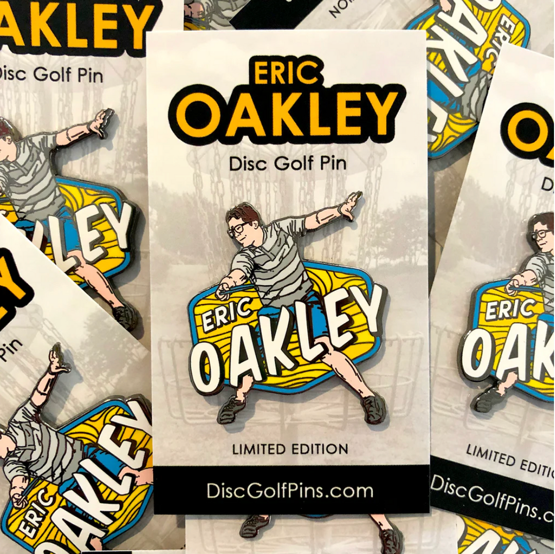 Eric Oakley Disc Golf Pin - Series 1