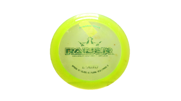 Dynamic Discs Lucid Raider Distance Driver Front View