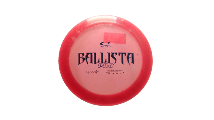 Latitude 64 Opto Air Ballista Pro Distance Driver Front View