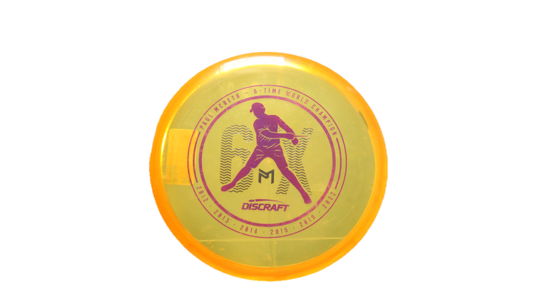 Discraft Paul McBeth Z Luna Putter Front View