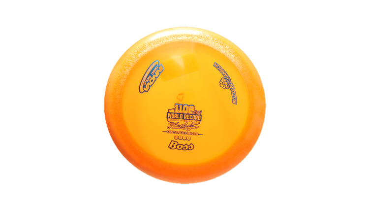 USED Innova Blizzard Champion Boss Distance Driver Front View