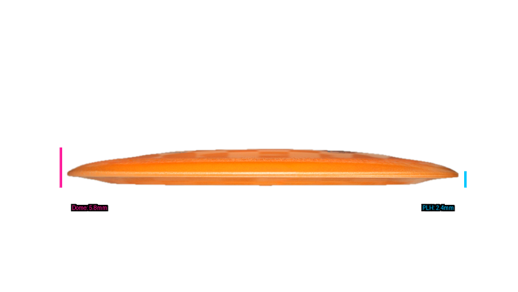 USED Innova Blizzard Champion Boss Distance Driver Profile View