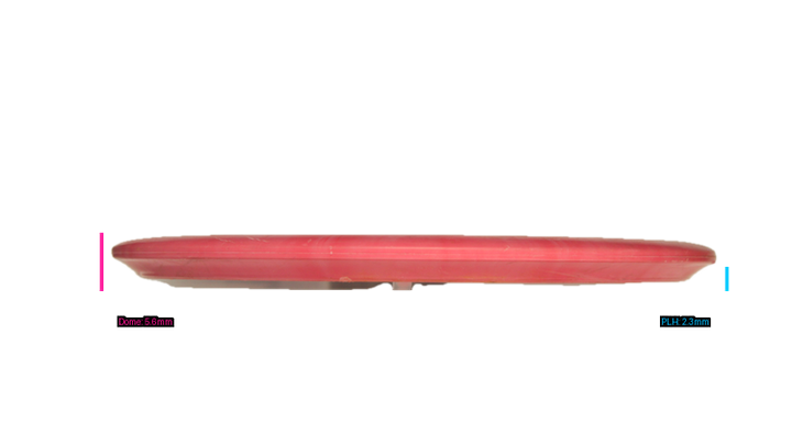 USED Dynamic Discs Prime Burst Truth Midrange Profile View