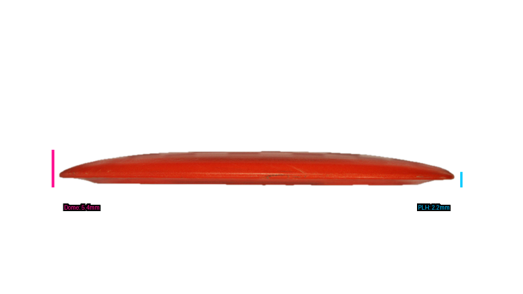 USED Dynamic Discs Lucid Air Renegade Distance Driver Profile View