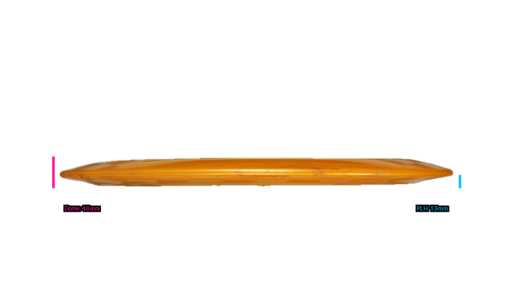 USED Viking Armor Ragnarok Distance Driver Profile View