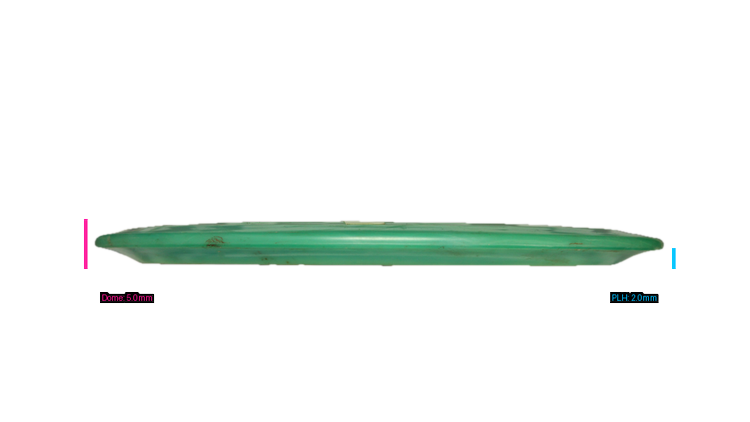 USED Dynamic Discs BioFuzion Felon Fairway Driver Profile View
