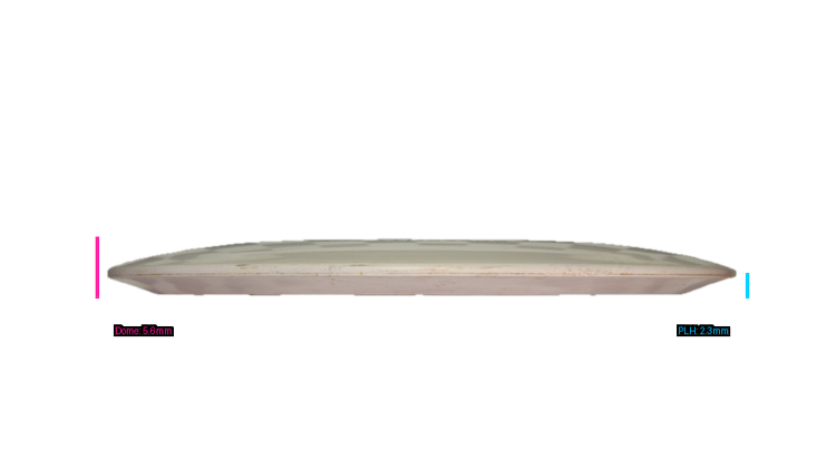 USED Discraft ESP Swirl Undertaker Fairway Driver Profile View