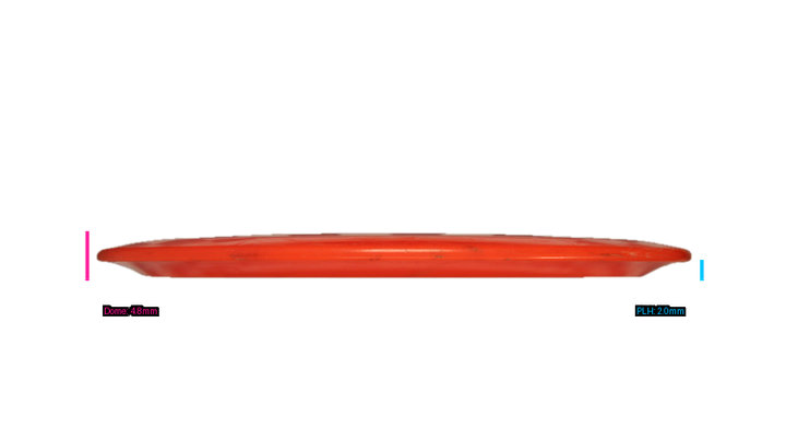 USED Dynamic Discs Fuzion Felon Fairway Driver Profile View