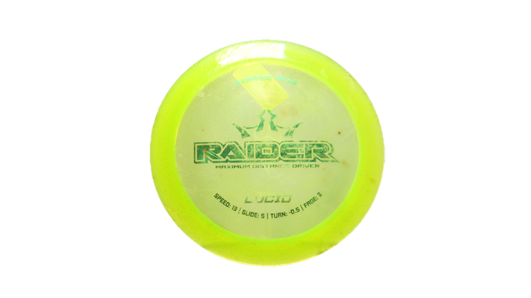 USED Dynamic Discs Lucid Raider Distance Driver Front View