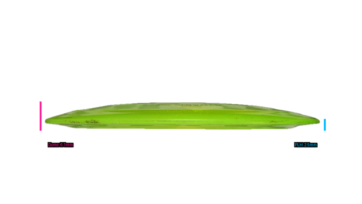 USED Dynamic Discs Lucid Raider Distance Driver Profile View