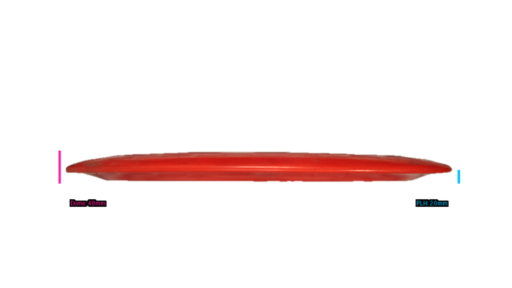 USED Dynamic Discs BioFuzion Defender Distance Driver Profile View